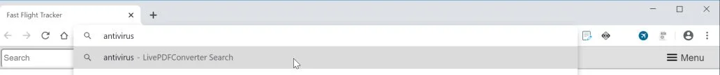 How to remove LivePDFConverter Search (Virus Removal Guide) 1 Image: Chrome browser is redirected to LivePDFConverter Search