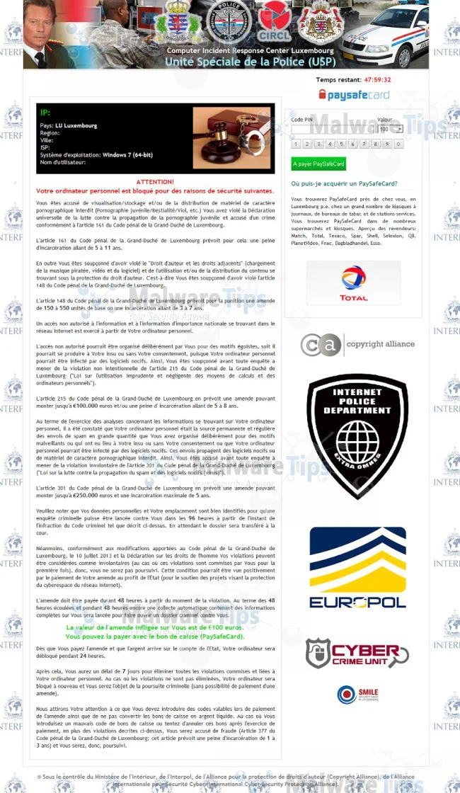 [Image: Computer Incident Response Center Luxembourg virus]