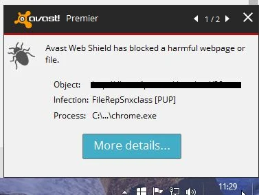 FileRepSnxclass [PUP] virus