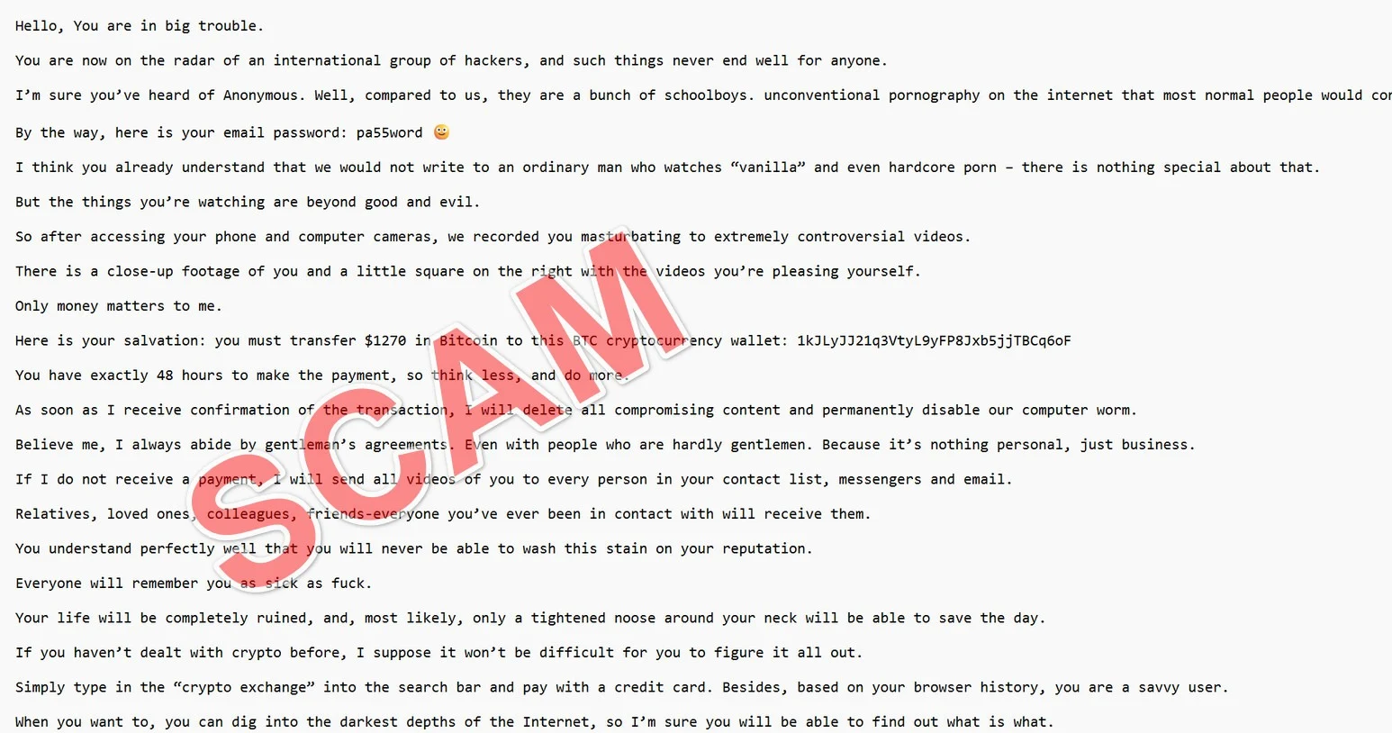 Scam Emaik