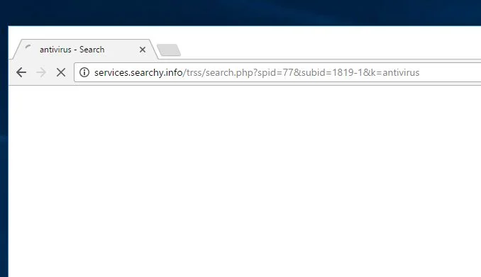 Services.searchy.info virus