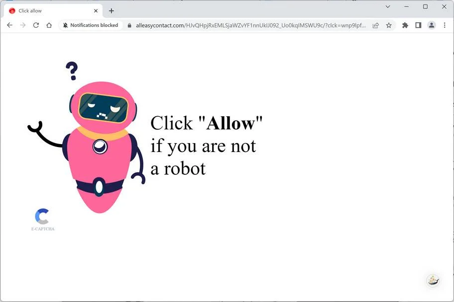 Remove Alleasycontact.com Ads (Virus Removal Guide) 1 Image: Alleasycontact.com Ads