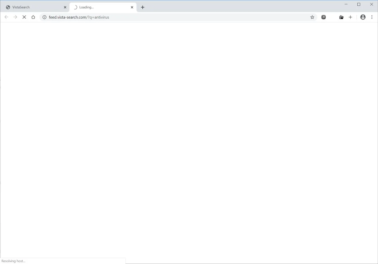 How to remove Vista-Search.com redirect (Virus Removal Guide) 1 Image: Chrome browser is redirected to Vista-Search.com