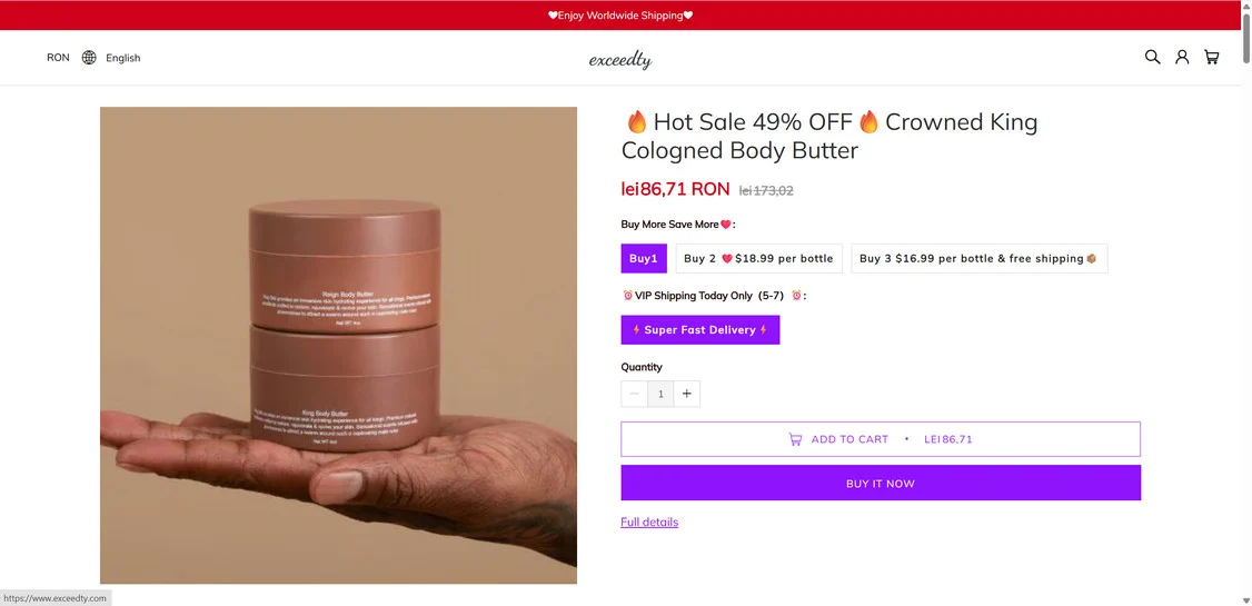 Exceedty.com scam