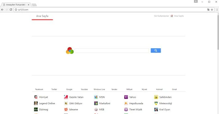 Iyi123.com redirect Iyi123.com Virus
