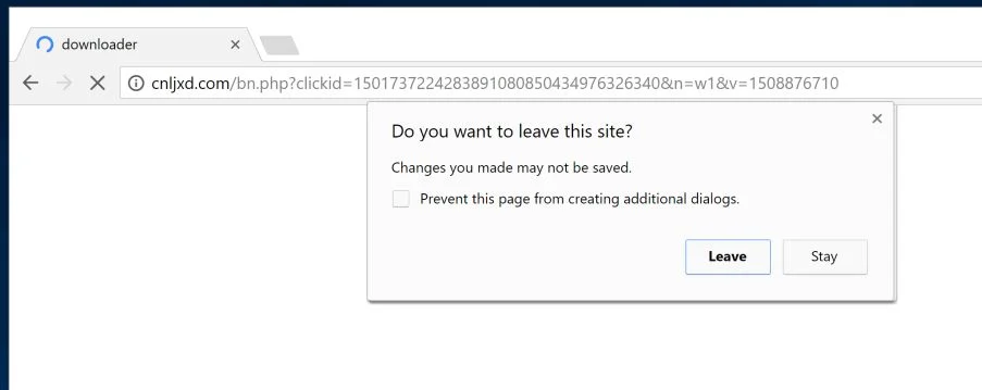 cnljxd.com Add Extension Scam virus
