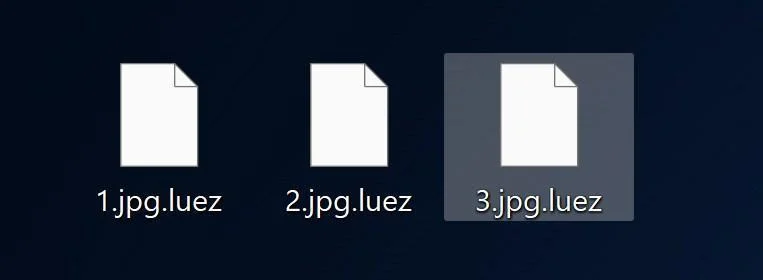 How to Remove LUEZ Ransomware (Virus Removal Guide) 1 Image: Robm files encrypted
