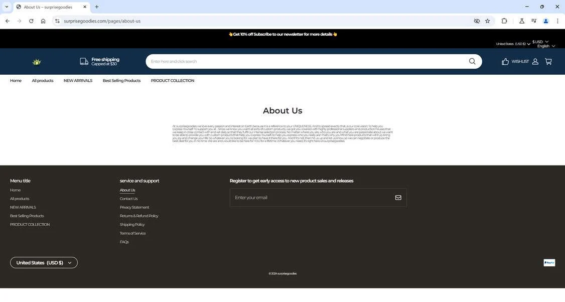 Surprisegoodies.com Scam Store: What You Need To Know 1 Surprisegoodies.com scam