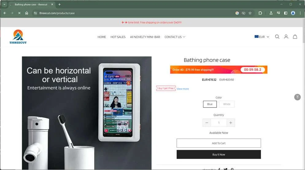 Threecut.com Scam