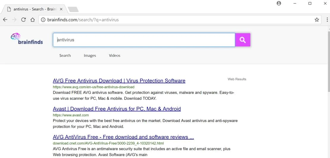 Brainfinds.com Redirect Virus