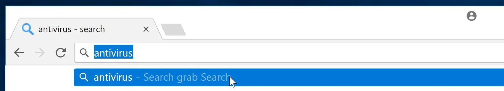 Image: Search-grab.com browser redirect