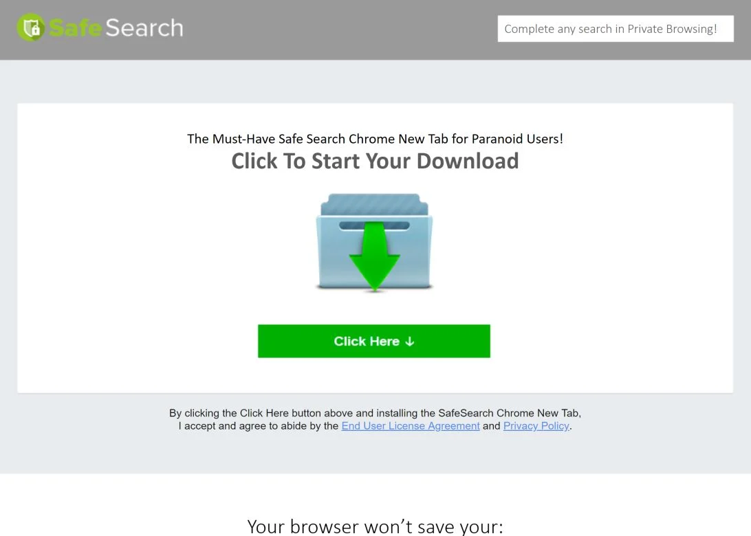ext.myspeeddial.net redirect virus
