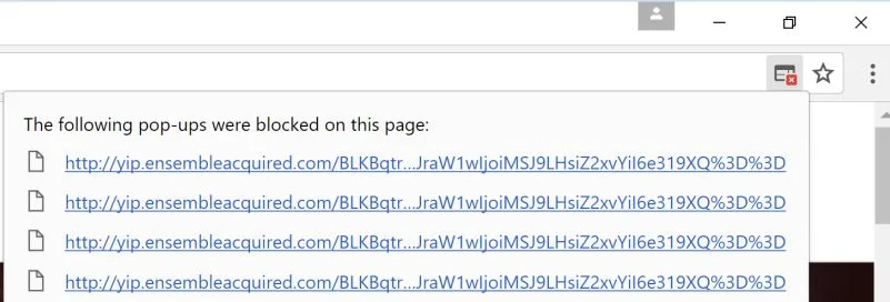 yip.ensembleacquired.com redirect virus