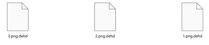 How to Remove DEHD Ransomware (Virus Removal Guide) 1 Image: DEHD files encrypted