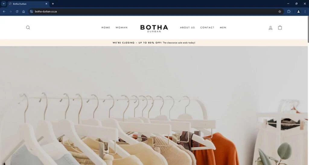 Botha durban.co .za scam