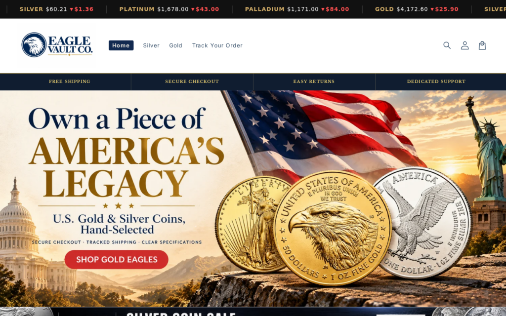 Eaglevaultco.com scam