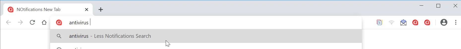 Remove Find.lessnotifications.com redirect (Virus Removal Guide) 1 Image: Chrome browser is redirected to Find.lessnotifications.com