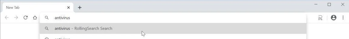 Remove Rolling Search browser hijacker (Virus Removal Guide) 1 Image: Chrome browser is redirected to Rolling Search