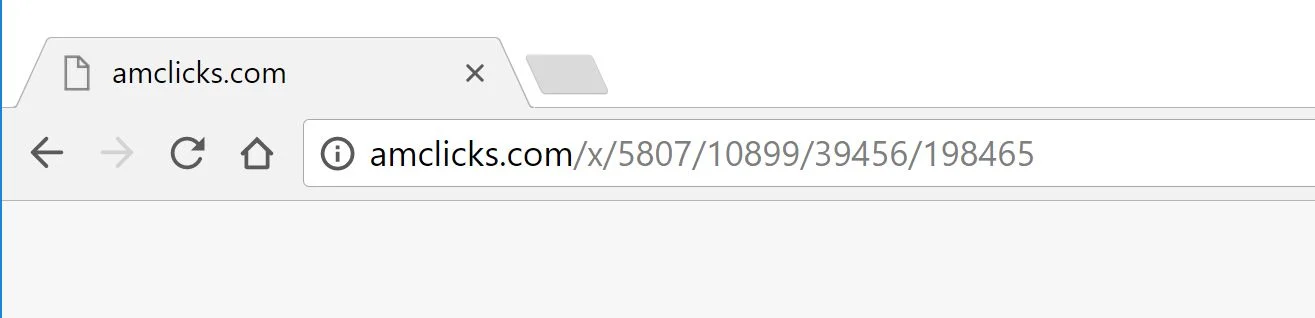 Amclicks.com redirect virus