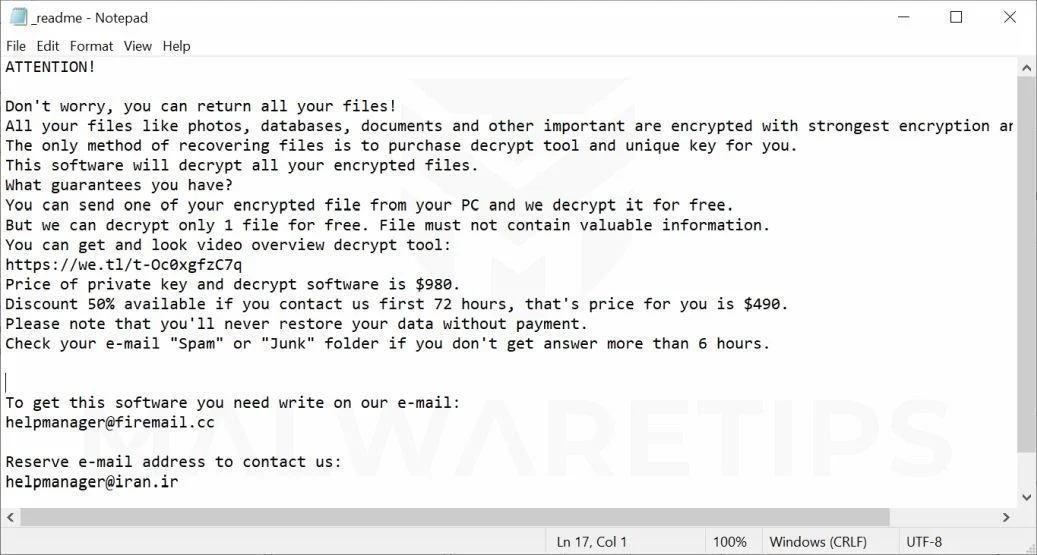 Image: OPQZ ransomware