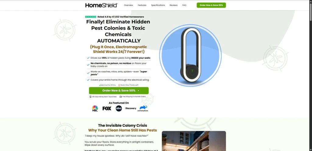HomeShield Pest Killer Scam: Truth Behind “Plug It In Once” Claims 1 4 4