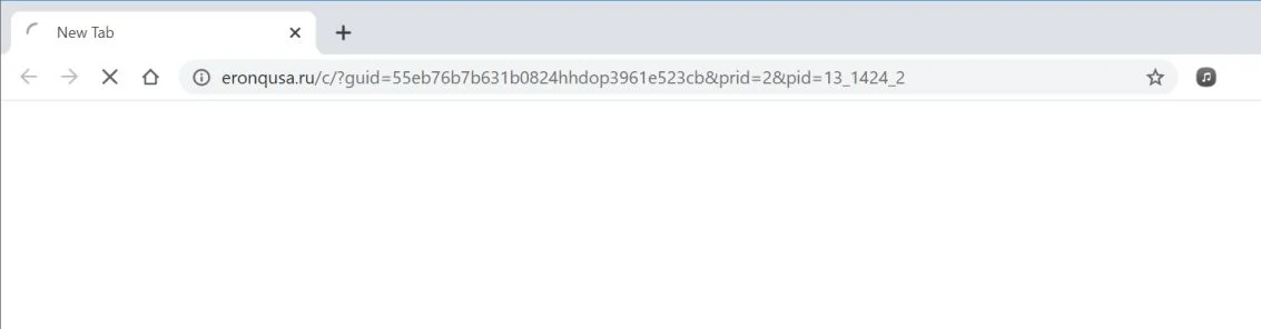 How to remove Eronqusa.ru redirect (Virus Removal Guide) 1 Image: Chrome browser is redirected to Eronqusa.ru