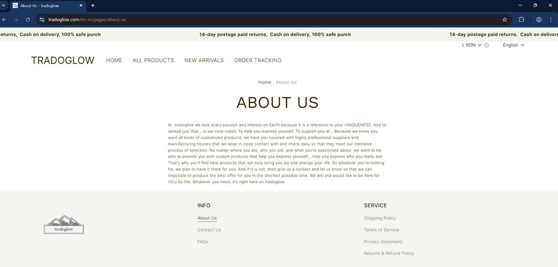 Tradoglow.com Scam Store: What You Need To Know 1 Tradoglow.com scam