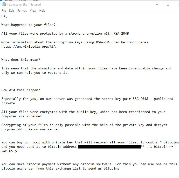 Help recover files.txt virus