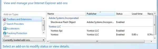 [Image: FbDownloader Internet Explorer add-ons]