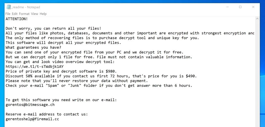 Remove GENO ransomware (Virus Removal Guide) 1 Image: Geno ransomware