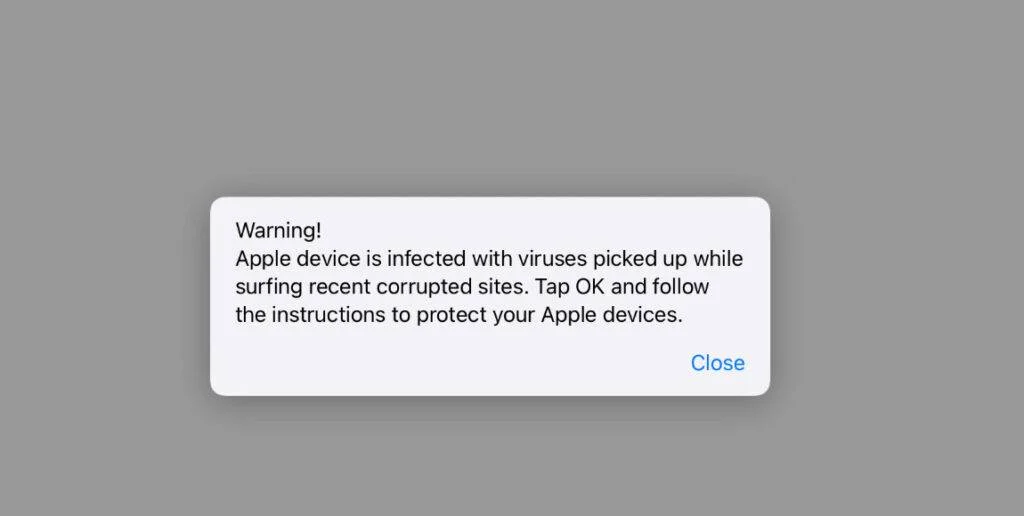 Remove "Your Device Is Infected And Vulnerable" Pop-up Scam 1 Your device is infected and vulnerable