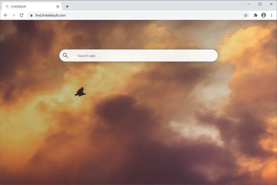Remove Find.linkdefault.com redirect (Virus Removal Guide) 1 Image: Chrome browser is redirected to Find.linkdefault.com