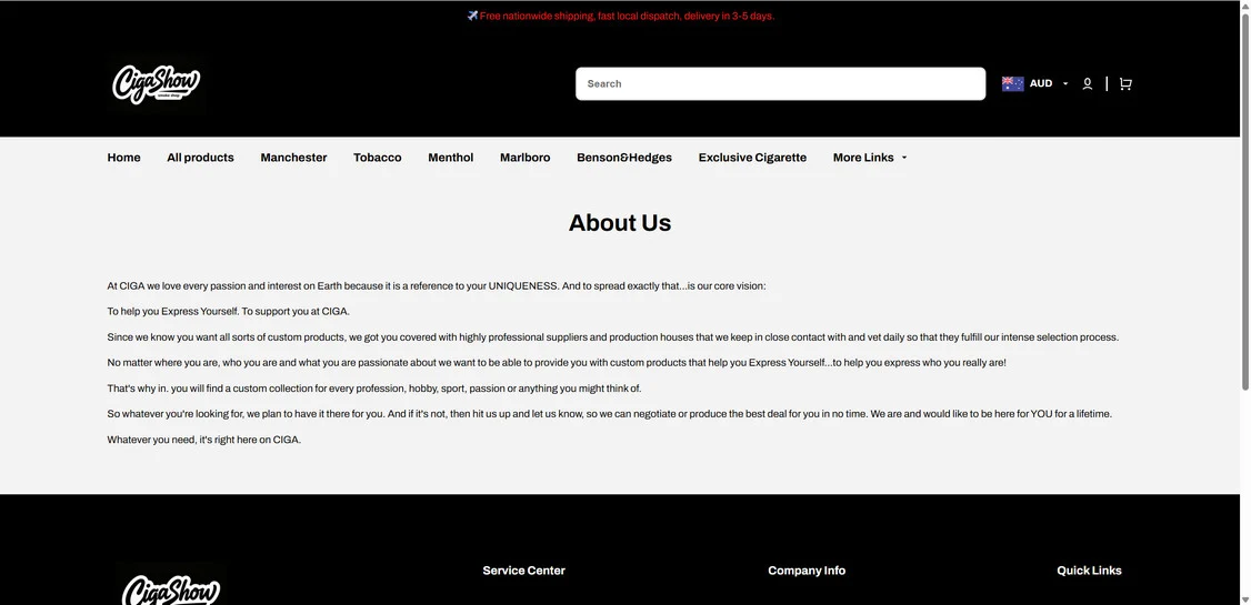 Cigaclub.com scam