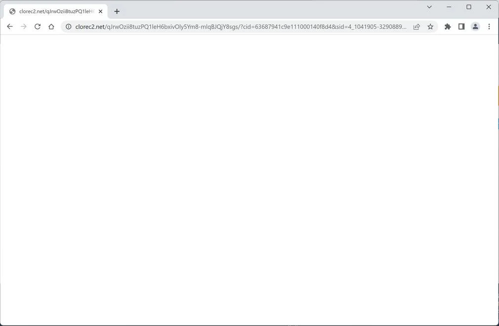 Image: Clorec2.net ad Redirect
