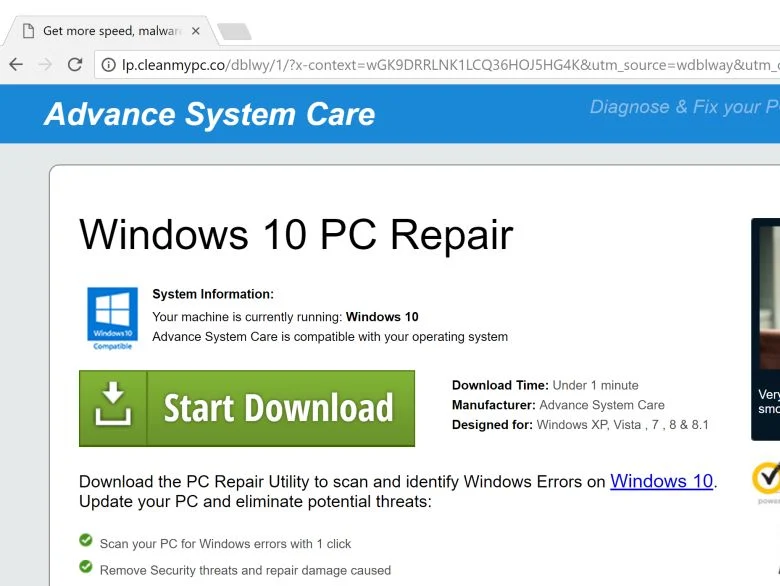 lp.cleanmypc.co virus