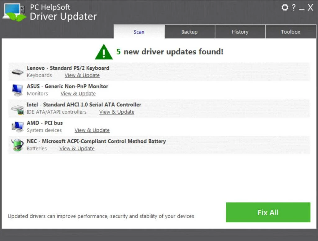 Remove PC HelpSoft Driver Updater 