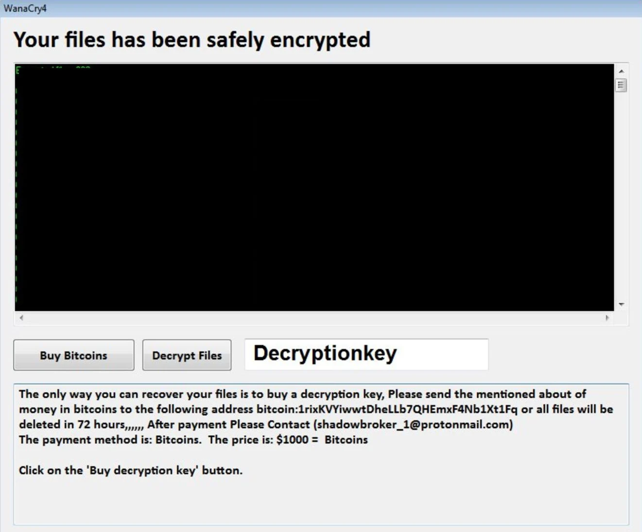 WanaCry4 Virus