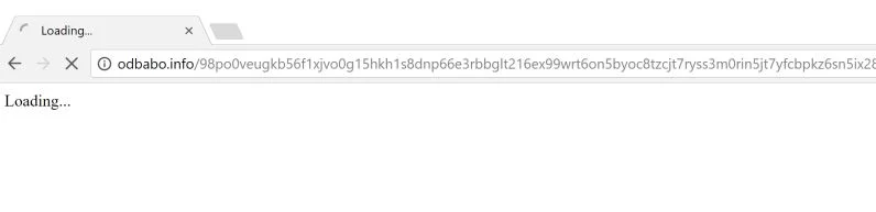 Odbabo.info redirect virus