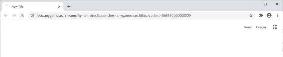 Remove AnyGameSearch browser hijacker (Virus Removal Guide) 1 Image: Chrome browser is redirected to AnyGameSearch Search