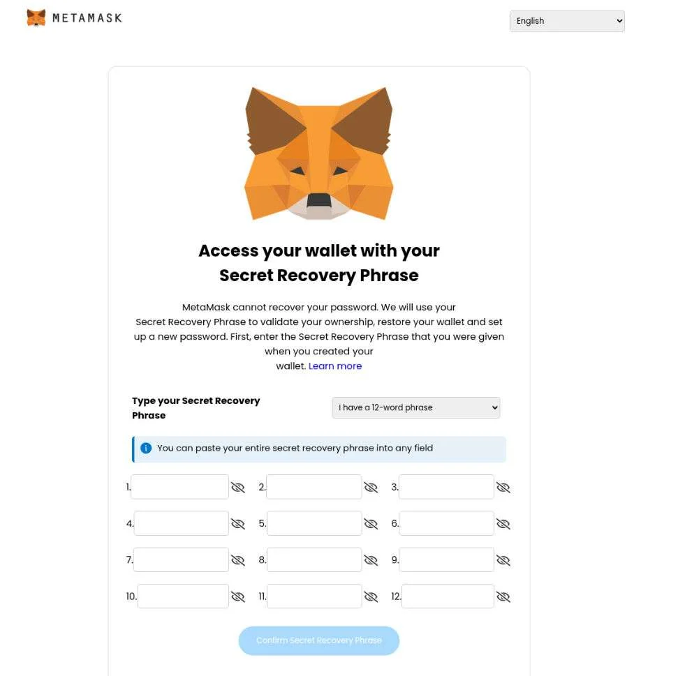 MetaMask "Two-Factor Authentication Activation" Scam Steals Your Crypto 1 MetaMask Seed Scam