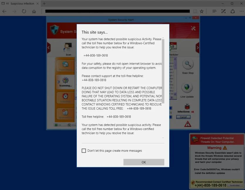 1pcsolution.com Virus
