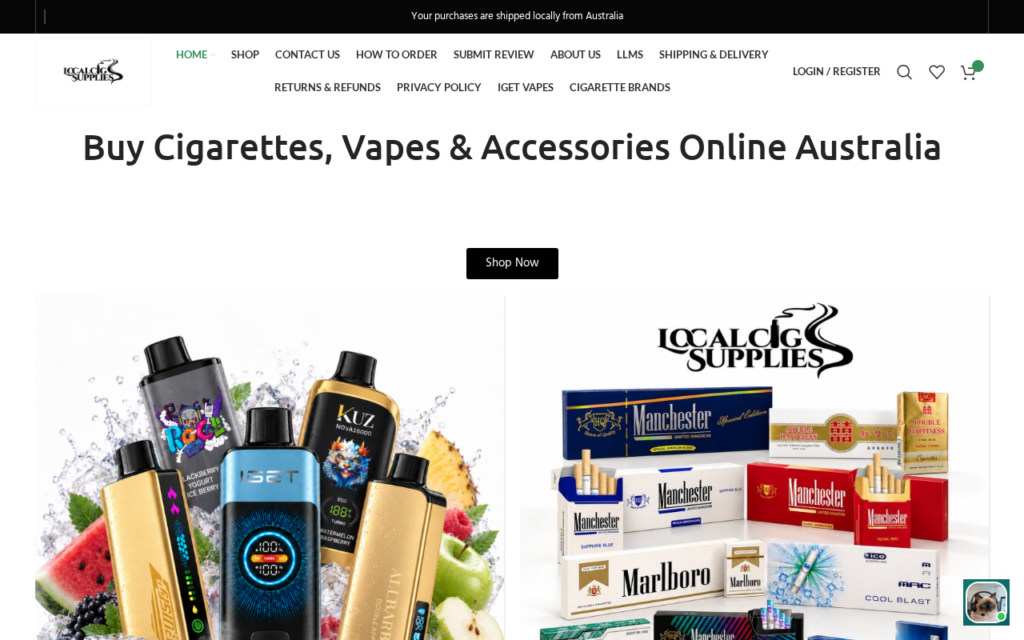 Localcigsupply.com scam