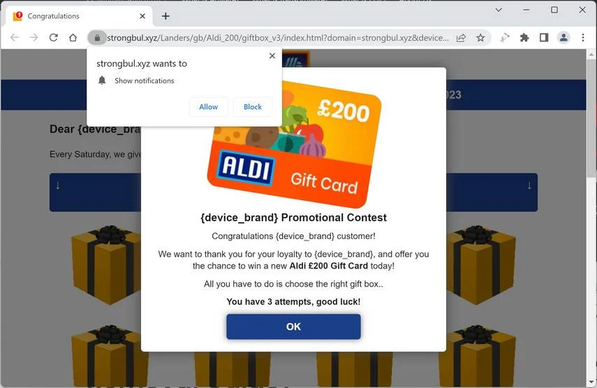 strongbul.xyz scam