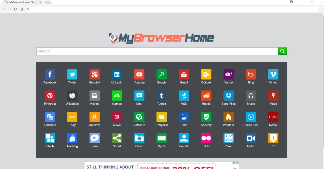 MyBrowserHome.com Redirect Virus