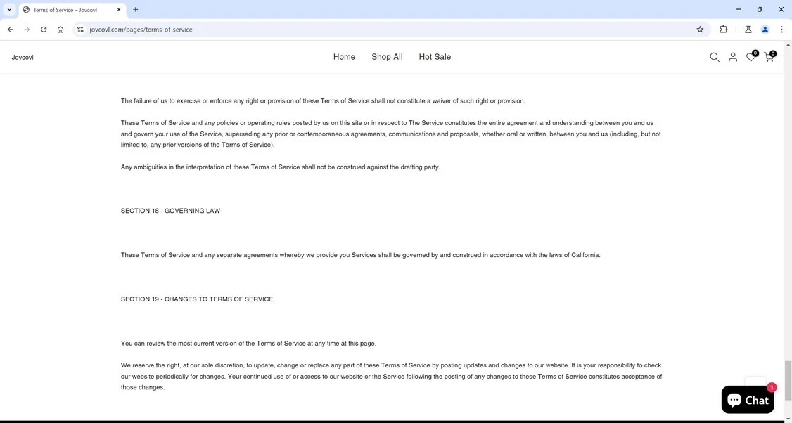 Jovcovl.com scam
