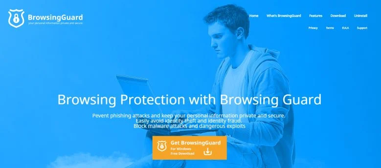 Ads by BrowsingGuard adware