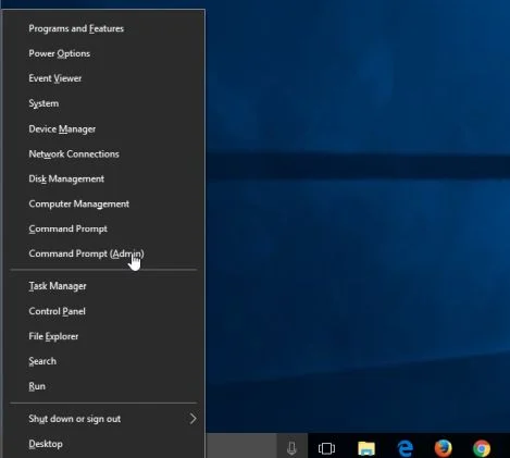 Command Prompt Admin