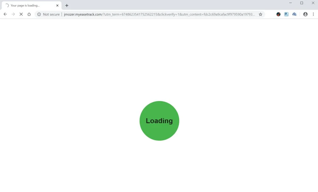 How to remove Myeasetrack.com redirect (Virus Removal Guide) 1 Image: Chrome browser is redirected to jmozer.myeasetrack.com