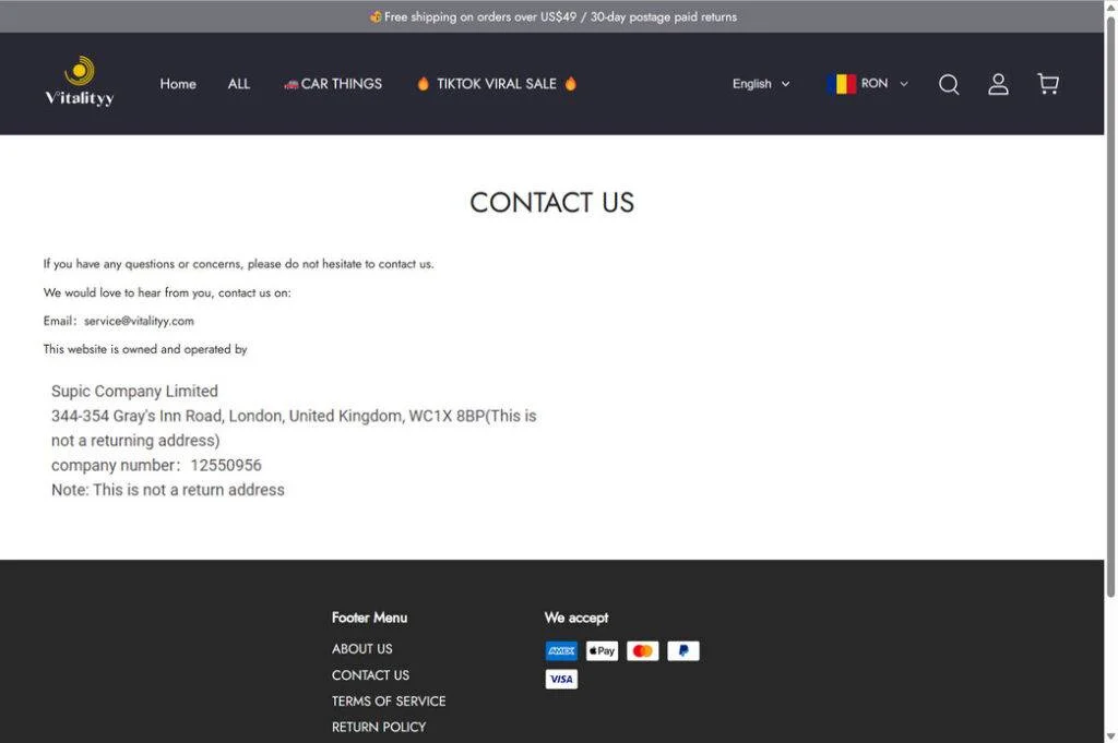 Vitalityy.shop Review: Is Vitalityy.shop A Scam Or Legit? 1 vitalityy.shop scam
