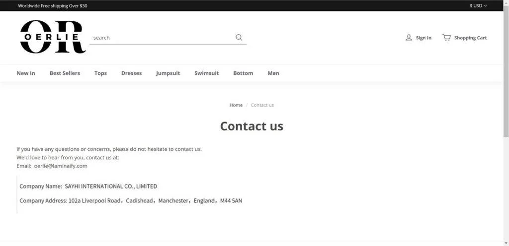 Oerlie.com Review: Is Oerlie.com A Scam Or Legit? 1 Oerlie.com